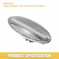 A Absopro Led Side Marker Light 81730-02 Front Driver Passenger Turn Signals Fender Sidemarker Lamps For Toyota Yarisa Clear