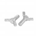 Uxcell M8x20mm 1 25mm Pitch Carbon Steel Wing Bolt Butterfly Screw 10pcs