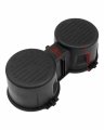 Cup Holder Inserts For Car Console Rubber Holds 2s Fits Ford F-150 F-250 F-350 Super Duty 2016 2017 2018 2019 Replace