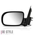 Gm1320315 Factory Style Driver Left Side Mirror Manual Folding Adjust Compatible With Chevy Pontiac Oldsmobile 97-05 Paint To