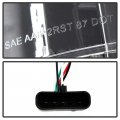 Acanii For 1988-1998 Chevy Silverado Gmc Sierra Suburban Tahoe Chrome Led Tail Lights Brake Lamps Pair Set Left Right