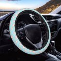Dujiea Cute Piggy Elastic Stretch Steering Wheel Cover Anti-slip And Durable Car Accessories For Women Men 15 Inch Universal