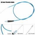 50 Inch Throttle Cable For Predator 196cc 212cc 224cc 6 5hp Coleman Ct200u Ct200u-ex Bt200x Baja Warrior Mb200 79 5cc 100cc