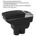 Qiilu Central Console Armrest Storage Box Car Modification Accessory Fit For Suzuki Jimny