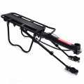 30kgup Bicycle Carrier Rear Rack Fender Luggage Seat Quick Release Metal Pannier P N Et-bike-rack001-bk 
