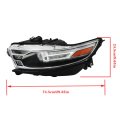 Driver Side Replacement For Taurus 2013-2014 With Clear Lens Halogen Headlights Assembly Dg1z13008c
