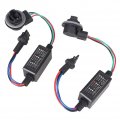 Liru Car Error Cancel Headlight Resistor Decoder Anti-flicker Harnesswarning Canceller Adapter Replacement For 3157-b Socket