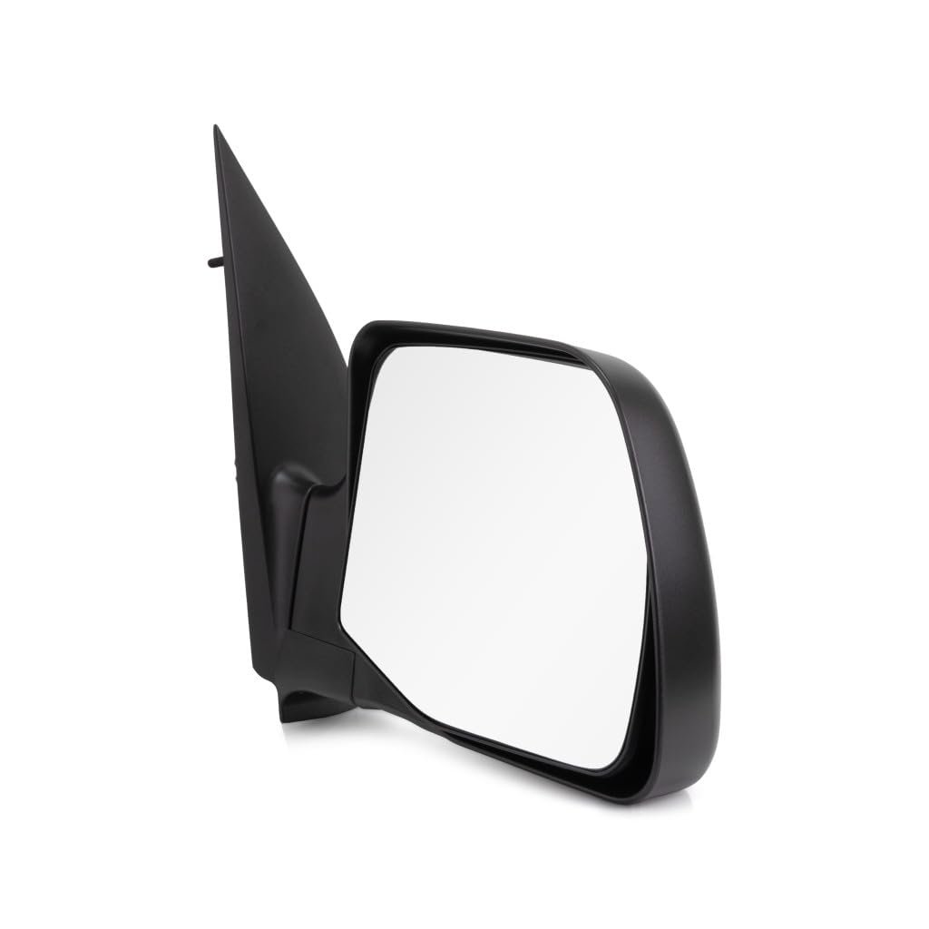 Ford E-150 Econoline 1992 To 2002 Passenger Side Door Mirror Power Glass Manual Folding Textured Black Replacement For