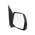 Ford E-150 Econoline 1992 To 2002 Passenger Side Door Mirror Power Glass Manual Folding Textured Black Replacement For