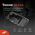 A-premium Lower Engine Oil Pan Sump With Drain Plug Compatible Ford Escape 2001-2004 Focus 2000-2004 Mazda Tribute 2 0l Gas