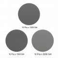 Uxcell 3 Hook And Loop Sanding Disc 1200 1500 2000 Grit Assorted Silicon Carbide Sandpaper For Random Orbit Sander Wet Dry