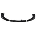 3pcs Glossy Carbon Look Front Bumper Lip For 2014-2016 Lexus Is250 Is350 F-sport 