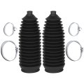 Steering Rack Tie Rod Boot Bellow Kit With Bellows Ties Clamp For 2005 2008 Chevrolet Cobalt Replacement Ms50026 2 Piece Set