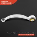 A-premium Front Lower Control Arm With Bushing Compatible Jaguar Xf 09-15 Xfr 10-15 Xfr-s 13-15 Xj8 04-09 Xjr Xkr-s 14 S-type