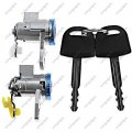 Left Right Door Lock Cylinders W Keys For 2004-2012 Chevy Colorado Gmc Canyon 2006-2010 Hummer H3