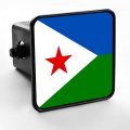 Durable Trailer Hitch Cover Flag Of Djibouti Djiboutian 
