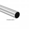 Uxcell 304 Stainless Steel Round Tube 15mm Od 0 5mm Wall Thickness 250mm Length 2 Pcs