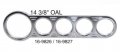 Billet Dash For Manx Style 1 Large 4 Small Holes Alum Compatible With Dune Buggy