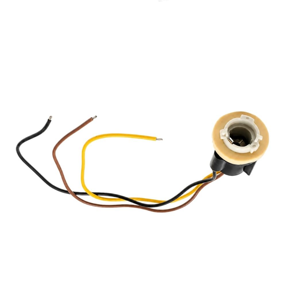 Bulb Socket Front Driver Side For Gmc Sonoma 1991 1993 Brake Tail And Turn Signal Light Alx Pau Ac Ls248 Cla13 Black Plastic