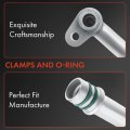 A-premium A C Suction Line Hose Assembly Compatible With Toyota Rav4 2001-2003 L4 2 0l Electric Compressor To Evap