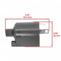 Caltric Ignition Coil Compatible With Yamaha Virago 1100 Xv1100 Xv-1100 Special 1996-1998 Shorter