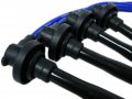Vms Racing 92-00 10 2mm High Performance Engine Spark Plug Wires Wire Set In Blue Compatible With Honda Del Sol Civic Si Vti