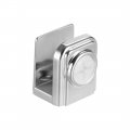 Uxcell Glass Shelf Support Zinc Alloy Clamp Clip Holder Square For 5-8mm Thickness 2pcs