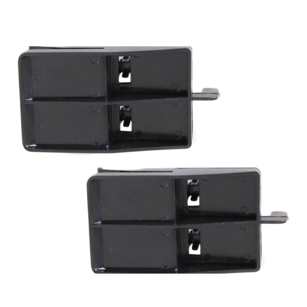 Front Bumper Supports For Lexus Rx350 2007 2008 2009 Driver And Passenger Side Pair Replacement Lx1043102 521150e020 Black