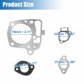 Uxcell 1 Set Gasket Kit For Kawasaki Fr651v Fr691v Fr730v Fs691v Fx691v Engines