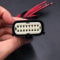 16 Pin Female Connector Harness Wire For Ford Lincoln Motorcraft Wpt-1279 Wpt1279