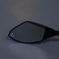 Tcmt Rearview Side Mirrors Blue Led Turn Signal Fits For Honda Cbr600 F4i 2001-2007 Kawasaki Zx6r Zx636 98-06 Zx10r 04-07
