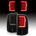 Hecasa Tail Light Led L R For 2007-2014 Gmc Sierra 1500 2500 Hd 3500 Pickup Truck Rear Lamp Taillight W Led C Shape Tube Bar 