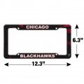 Chicago Blackhawks Tie Dye License Plate Tag Frame