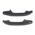 Exterior Door Handle Pair Front Driver And Passenger Side For Gmc Yukon Xl 2015 2016 2017 2018 Primed Black With Key Hole Sle 