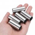 Uxcell 5pcs Stainless Steel Spacer 1 2 Bore X 5 8 Od-1 Length Screw Standoff Bushing Plain Finish Round Metal For 1 Screws