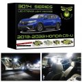 Fyre Flys 10 Piece White Led Interior Lights For 2013-2022 Honda Cr-v Super Bright 6000k 3014 Series Smd Package Kit And Free