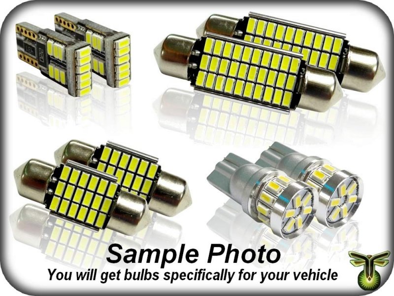 Fyre Flys 10 Piece White Led Interior Lights For 2013-2022 Honda Cr-v Super Bright 6000k 3014 Series Smd Package Kit And Free