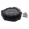 Httmt- Engine Stator Cover Clear Blue Led Light Compatible With 04-07 Cbr1000rr 04-14 Cb 1000rr Motorcycle Crankcase Gasket