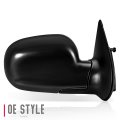 Hy1321138 Factory Style Passenger Right Side Mirror Power Folding Adjust Heated Glass Compatible With Santa Fe 01-03 Paint To