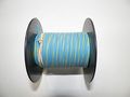 Light Blue Yellow Striped 18 Ga Gauge Awg Gxl Wire 100 Spool For Automotive Truck Motorcycle Rv General Purpose Copper 94 O D 