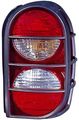 Depo 333-1932l-us2cr Jeep Liberty Driver Side Replacement Taillight Unit Without Bulb 