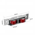 Uxcell 13mm Dia Sliding Door Window Pulley Double Wheel Stainless Steel 4pcs