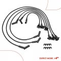 A-premium Ignition Spark Plug Wires Set Of 6 Compatible With Ford Mustang 1999-2000 V6 3 8l