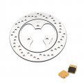 Sfriding Atv Rear Brake Disc Rotor Pads Kit For Honda Trx 300 Ex 1993-2008 X 2009