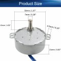 Heyiarbeit Synchronous Motor 50-60hz Ac 110v 15-18rpm Electric Cw Tyc-50 4w Single Flat Shaft For Hand-made School Project