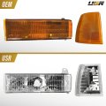 Usr 89-90 Bronco Ii Suv Front Signal Light A Corner Lamps Left Right 4pc Set For 1989-1990 Ford 2 89-92 Ranger Pickup Truck