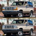 Usr 89-90 Bronco Ii Suv Front Signal Light A Corner Lamps Left Right 4pc Set For 1989-1990 Ford 2 89-92 Ranger Pickup Truck