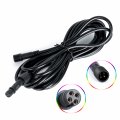 Ychow-tech 10ft 4pin Extension Cable Cord Wire For 4 6 8 Pods Rgb Multicolor Led Rock Lights Kits 