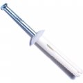 Hard-to-find Fastener 014973285456 Nylon Mushroom Nail Drive Anchors 1 4 X 1-1 2 Piece-100 White 
