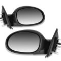Auto Dynasty Ch1320205 Ch1321205 Pair Oe Style Powered Side View Door Mirror Compatible With Dodge Plymouth Neon 2002 
